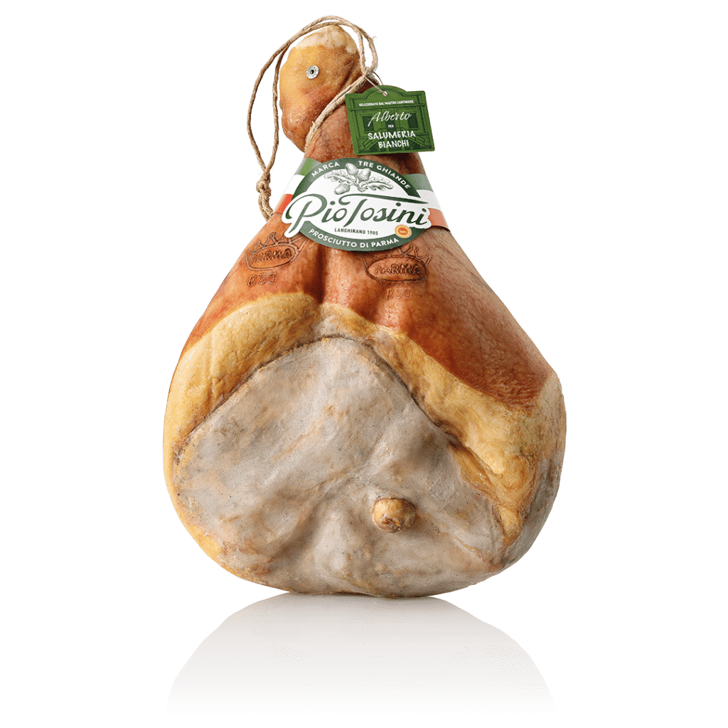 Prosciutto di Parma Tre Ghiande con osso Pio Tosini