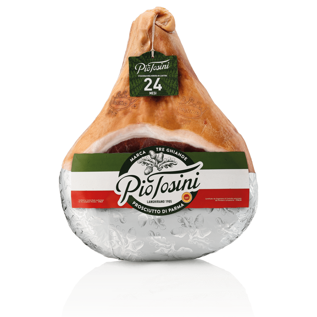 Prosciutto di Parma Tre Ghiande disossato pressato Pio Tosini